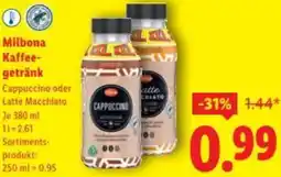 Lidl Milbona Kaffee- getränk Angebot