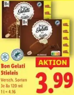 Lidl Bon Gelati Stieleis Angebot
