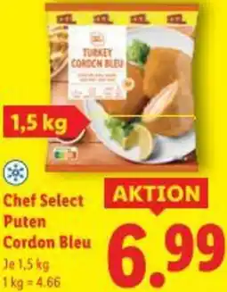 Lidl Chef Select Puten Cordon Bleu Angebot