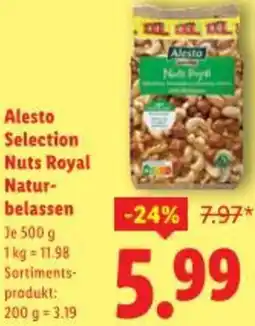 Lidl Alesto Selection Nuts Royal Natur- belassen Angebot