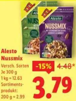 Lidl Alesto Nussmix Angebot