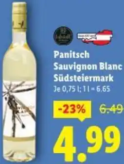 Lidl Panitsch Sauvignon Blanc Südsteiermark Angebot