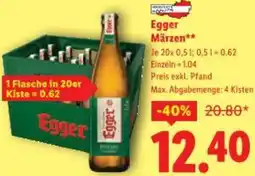 Lidl Egger Märzen Angebot