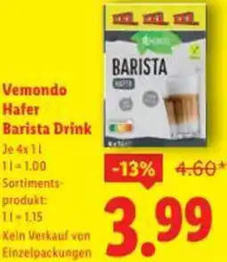 Lidl Vemondo Hafer Barista Drink Angebot