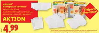 Lidl sensiplast Wärmepflaster Sortiment Angebot