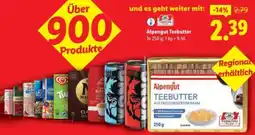 Lidl Alpengut Teebutter Angebot