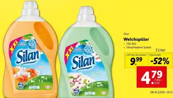 Lidl Silan Weichspüler 3 Liter Angebot