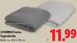 Lidl Livarno home Tagesdecke Angebot