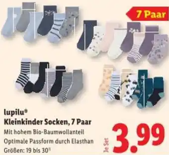 Lidl lupilu Kleinkinder Socken Angebot