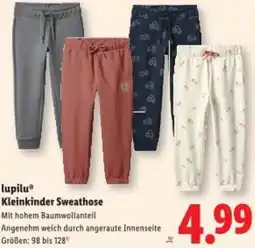 Lidl lupilu Kleinkinder Sweathose Angebot