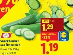 Lidl Snack Gurken Angebot