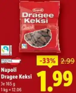 Lidl Napoli Dragee Keksi Angebot