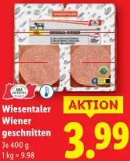 Lidl Wiesentaler Wiener geschnitten Angebot