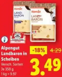 Lidl Alpengut Landbaron Angebot