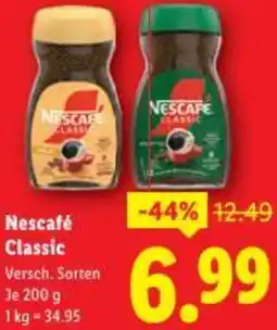 Lidl Nescafé Classic Angebot