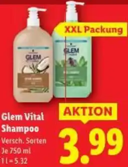 Lidl Glem Vital Shampoo Angebot