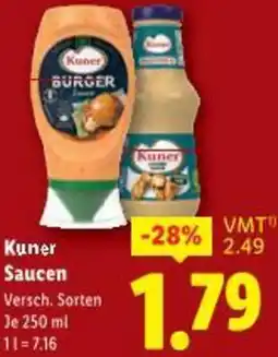Lidl Kuner Saucen Angebot