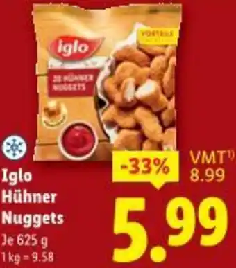 Lidl Iglo Hühner Nuggets Angebot