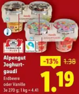 Lidl Alpengut Joghurt- gaudi Angebot