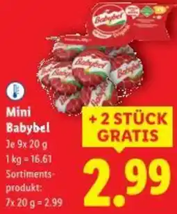 Lidl Mini Babybel Angebot