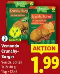 Lidl Vemondo Crunchy- Burger Angebot