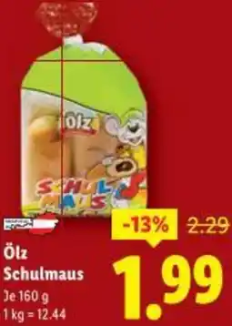 Lidl Ölz Schulmaus Angebot