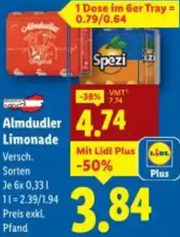 Lidl Almdudler Limonade Angebot