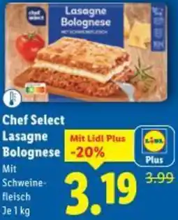 Lidl Chef Select Bolognese Angebot