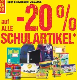 Maximarkt Auf alle schulartikel Angebot