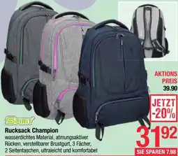 Maximarkt Rucksack Champion Angebot