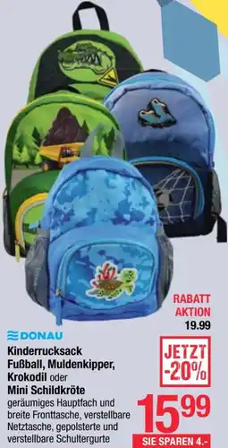Maximarkt DONAU Kinderrucksack Angebot