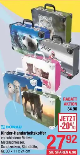 Maximarkt DONAU Kinder-Handarbeitskoffer Angebot