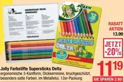 Maximarkt Jolly Farbstifte Supersticks Delta Angebot