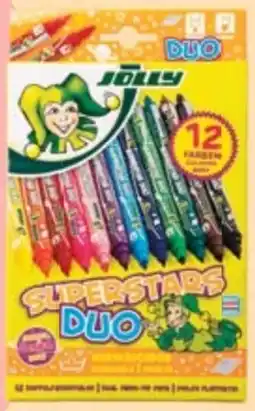 Maximarkt Jolly Superstars Duo Fasermaler Angebot