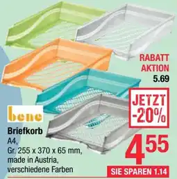Maximarkt Briefkorb A4 Angebot