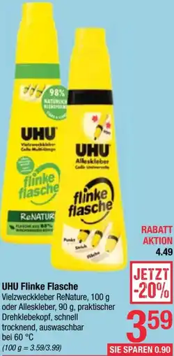 Maximarkt UHU Flinke Flasche Angebot