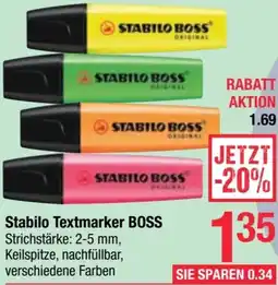 Maximarkt Stabilo textmarker boss Angebot