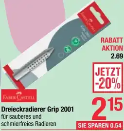 Maximarkt Dreieckradierer Grip 2001 Angebot