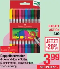 Maximarkt Doppelfasermaler Angebot