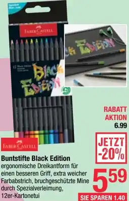 Maximarkt Buntstifte Black Edition Angebot