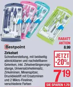 Maximarkt Bestpoint Zirkelset Angebot