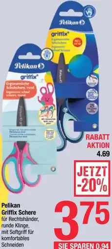 Maximarkt Pelikan Griffix Schere Angebot