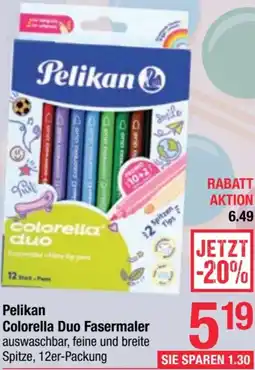 Maximarkt Pelikan Colorella Duo Fasermaler Angebot