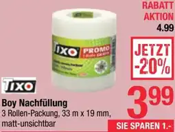 Maximarkt TIXO Boy Nachfüllung Angebot