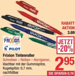 Maximarkt Frixion Tintenroller Angebot