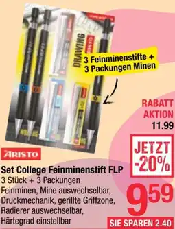 Maximarkt Aristo Set College Feinminenstift FLP Angebot