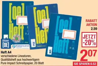 Maximarkt Heft A4 Angebot