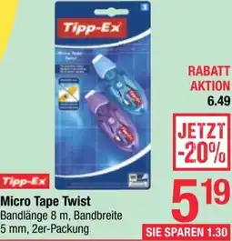 Maximarkt Tipp-Ex Micro Tape Twist Angebot