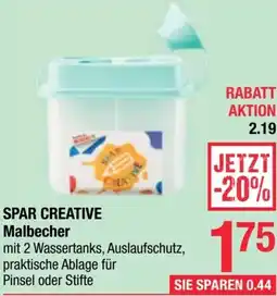 Maximarkt Spar Creative Malbecher Angebot