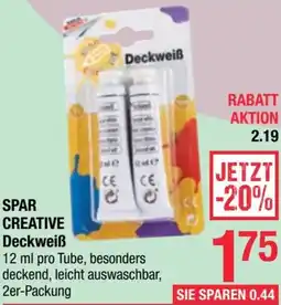 Maximarkt Spar Creative Deckweiß Angebot